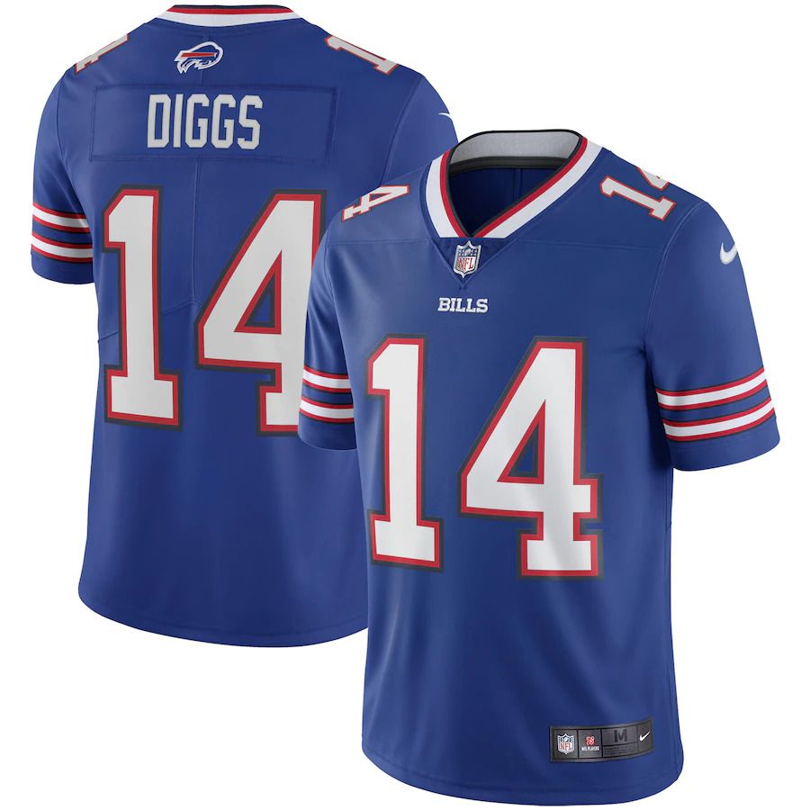 Men Buffalo Bills #14 Stefon Diggs Nike Royal Vapor Limited NFL Jersey->buffalo bills->NFL Jersey